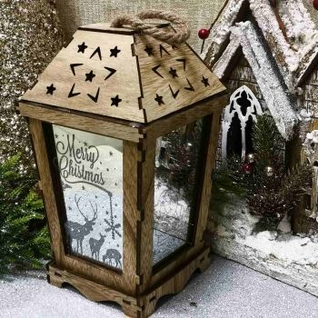 СВЕТЕЩ КОЛЕДЕН ФЕНЕР - СРЕБРИСТИ ПЕЙЗАЖИ