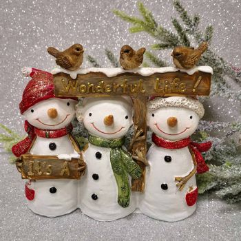 КОЛЕДНА ФИГУРКА СНЕЖКОВЦИ - КОЛЕДНИ ПРИЯТЕЛСТВА