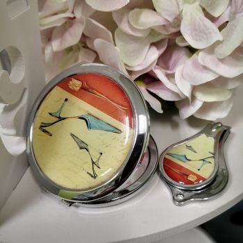 ДАМСКИ КОМПЛЕКТ ОТ ОГЛЕДАЛЦЕ И НОКТОРЕЗАЧКА 