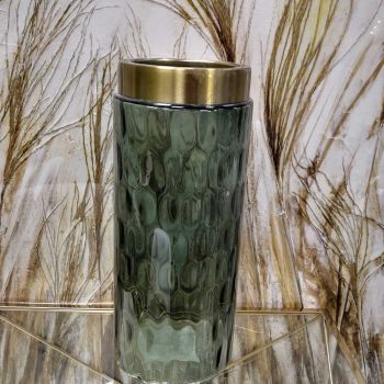 СТЪКЛЕНА ВАЗА - ЦВЯТ И ЕФИРНОСТ