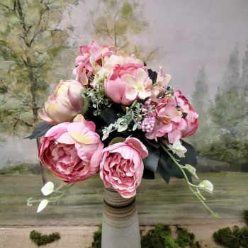 БУКЕТ ИЗКУСТВЕНИ ЦВЕТЯ 48СМ БОЖУРИ