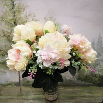 БУКЕТ ИЗКУСТВЕНИ ЦВЕТЯ 48СМ БОЖУРИ