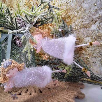 ВИСЯЩА ФИГУРКА АНГЕЛЧЕ - КОЛЕДНА АНГЕЛСКА ПЕСЕН