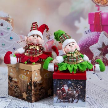 КОЛЕДНА ФИГУРКА ЕЛФ -  ПРИЯТЕЛ ЗАКРИЛНИК