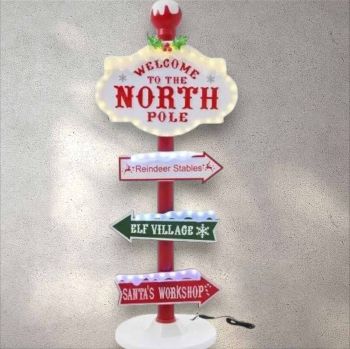 СВЕТЕЩА КОЛЕДНА ТАБЕЛА С НАДПИСИ