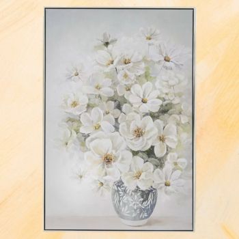 Картина за стена - ваза с цветя  82х122 см