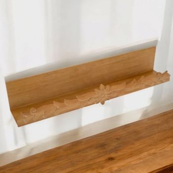 РАФТ / ЕТАЖЕРКА ЗА СТЕНА - ЦЪФНАЛО ДЪРВО 