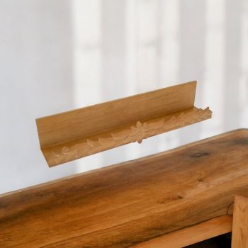 РАФТ / ЕТАЖЕРКА ЗА СТЕНА - ЦЪФНАЛО ДЪРВО 