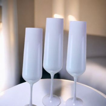 ЧАШИ ЗА ШАМПАНСКО 6 БРОЯ - БЯЛА САНДРА