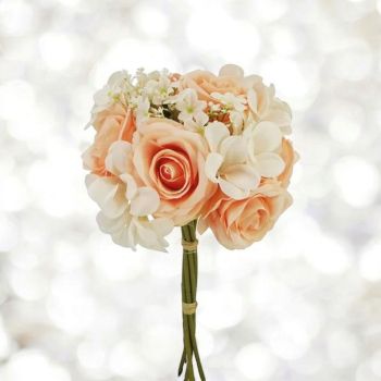 БУКЕТ ОТ РОЗИ И ДРЕБНИ ЦВЕТЯ 39 СМ