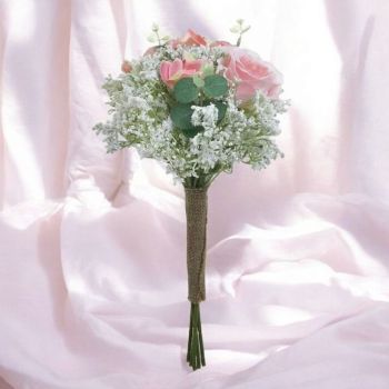 БУКЕТ РОЗОВИ РОЗИ