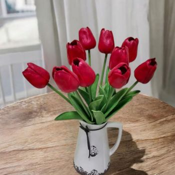 БУКЕТ ЧЕРВЕНИ ЛАЛЕТА