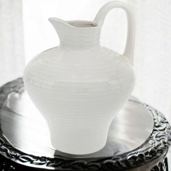 КАНА / ВАЗА - КЕРАМИКА В БЯЛО