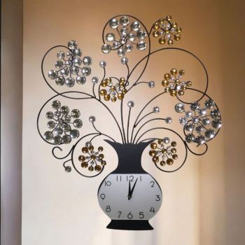 ГОЛЯМ СТЕНЕН ЧАСОВНИК 75см - ВАЗА С НЕЗАБРАВИМИ МИГОВЕ