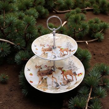 КОЛЕДНО ПЛАТО НА ДВЕ НИВА - ГОРСКА СРЕЩА НА КОЛЕДА