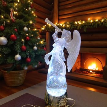 АНГЕЛ С МУЗИКА, СВЕТЛИНА И ДВИЖЕНИЕ - СВЕТЛИНАТА НА ВЯРАТА