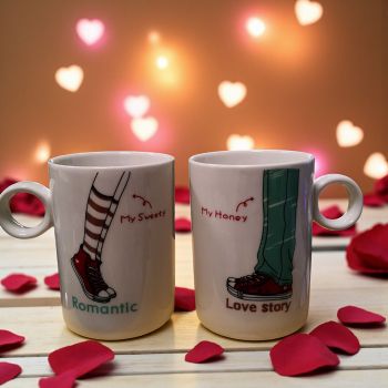 КОМПЛЕКТ 2 броя ЧАШИ - ТАЙНАТА НА ЛЮБОВТА