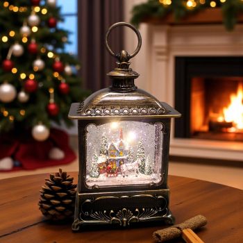 КОЛЕДЕН ФЕНЕР С МУЗИКА И СВЕТЛИНА - ЗИМНА ПРИКАЗКА