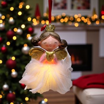 СВЕТЕЩ АНГЕЛ / висящ / -  КРИЛА ЗА ЗАКРИЛА