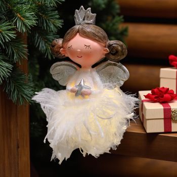 СВЕТЕЩ АНГЕЛ / висящ / - КРИЛА ЗА ЗАКРИЛА