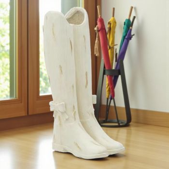 ПОСТАВКА ЗА ЧАДЪРИ / БЕЛИ БОТУШИ / - С УСМИВКИ ПОД ДЪЖДА