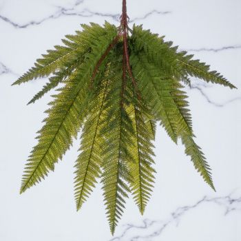 ИЗКУСТВЕНА ЗЕЛЕНИНА ПАПРАТОВ ХРАСТ 80см- ПРИРОДА И ДОМ