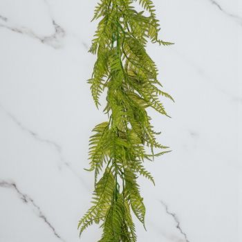 ИЗКУСТВЕНА ЗЕЛЕНИНА ГИРЛЯНД ОТ  ПАПРАТОВИ ЛИСТА 200см- ПРИРОДА И ДОМ