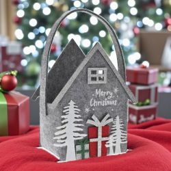 КОЛЕДНА КОШНИЧКА ОТ ФИЛЦ - КОЛЕДЕН ПЕЙЗАЖ