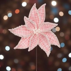 ЛУКСОЗНА КОЛЕДНА ЗВЕЗДА 60см - ЦВЕТЕТО НА ПРАЗНИКА