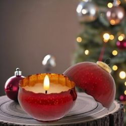 СВЕТЕЩА  КОЛЕДНА ТОПКА - СВЕТЛИНА И УЮТ