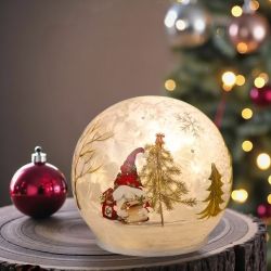 СВЕТЕЩА КОЛЕДНА ТОПКА - МАГИЯ В ПРАЗНИЧНАТА НОЩ