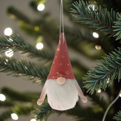 КОЛЕДНА ДЕКОРАЦИЯ ГНОМЧЕ - ЧАРОВНИК 