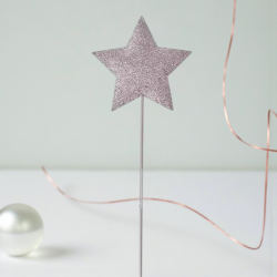 МЕТАЛНА ПРЪЧКА СЪС ЗВЕЗДА - ОРИСНИЦА ЗА ДОБРО