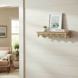 СТИЛНА ЕТАЖЕРКА ЗА СТЕНА 60см - ДАНТЕЛЕНА ПРЕЛЕСТ