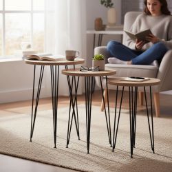 КОМПЛЕКТ ОТ 3 броя ПОМОЩНИ МАСИЧКИ - ПРАКТИЧЕН ДОМ