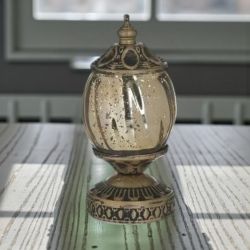 Свещник лед фенер - овален