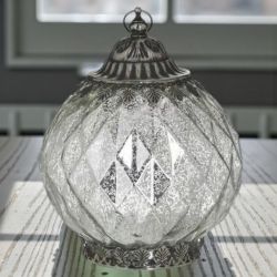 Свещник лед фенер - кръгъл