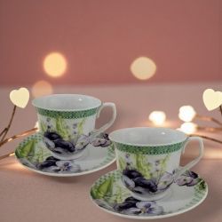 СЕРВИЗ КАФЕ / ЧАЙ ЗА ДВАМА - ПРОЛЕТНИ ТЕМЕНУГИ