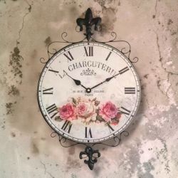 СТЕНЕН МЕТАЛЕН ЧАСОВНИК 55см - ТАЙНИТЕ НА ВРЕМЕТО