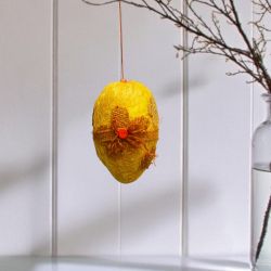 ДЕКОРАЦИЯ ЯЙЦЕ ЗА ЗАКАЧАНЕ - ЗЕБЛО И КОНОП