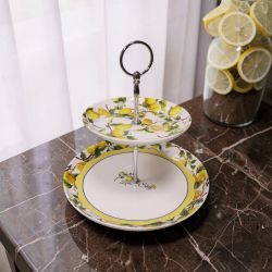 ПЛАТО НА ДВЕ НИВА - ЛИМОНИ, ЛИМОНАДА, ЛИМОНЧЕЛО