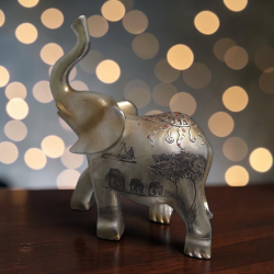 ФИГУРА СЛОН 28см - КРАСОТА В САВАНАТА