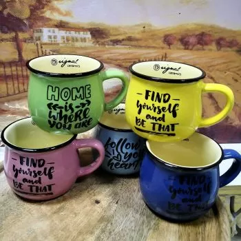 ЧАША КАНЧЕ В СТАР СТИЛ - ПОЖЕЛАНИЕ ОТ СЪРЦЕ