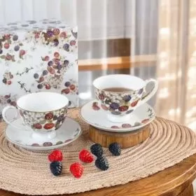 КОМПЛЕКТ ЗА ДВАМА ЗА КАФЕ / ЧАЙ - ВЕРИ БЕРИ