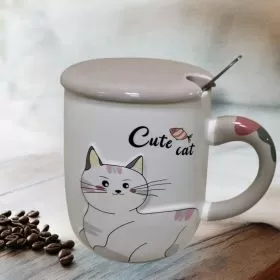 КОМПЛЕКТ ОТ 4 броя ЧАШИ КОТЕ - МЯУ, ОПАШАТО КОТЕ