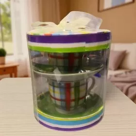 СЕРВИЗ ЗА КАФЕ / 6 ЧАШИ + 6 ЧИНИЙКИ / - УТРИННА СВЕЖЕСТ