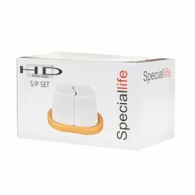 КОМПЛЕКТ СОЛНИЦИ НА БАМБУКОВА ПОСТАВКА