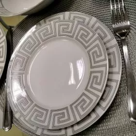 СЕРВИЗ ЗА ХРАНЕНЕ 19 ЧАСТИ - СРЕБЪРЕН РИМ