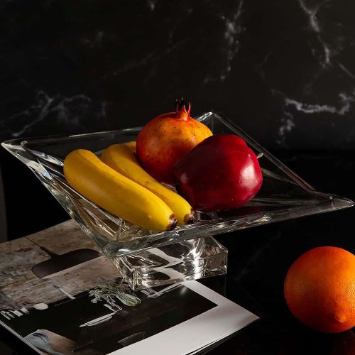 Стъклена купа за плодове