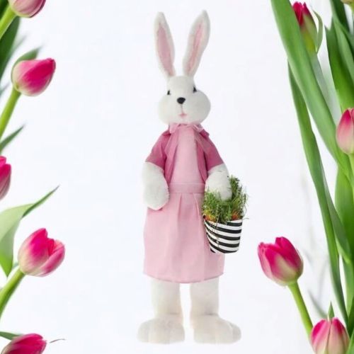 ГОЛЯМ ДЕКОРАТИВЕН ЗАЕК 85 см - ВЕЛИКДЕНСКА ПРИКАЗКА